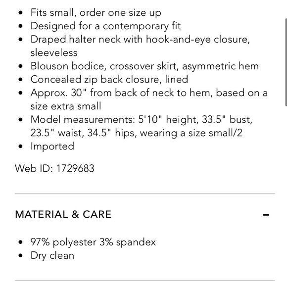 Elliat | Ivory Camo Blouson Halter Dress - Picture 15 of 15